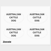 Sticker Ovale nom acd (Feuille)