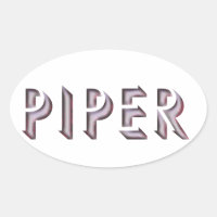 Nom de l'autocollant de la pipette