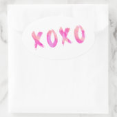 Sticker Ovale ✘ o ✘ o (Sac)