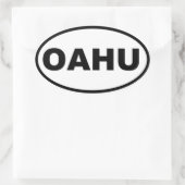 STICKER OVALE OAHU (Sac)
