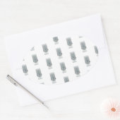 Sticker Ovale objet_2_compteur de contrôle de pluie (Enveloppe)