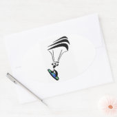 STICKER OVALE OBTENEZ UN KITEBOARDING LIFÉ (Enveloppe)