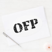 STICKER OVALE OFP (Enveloppe)