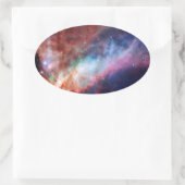 Sticker Ovale Omega Nebula - Notre univers Extraordinaire (Sac)