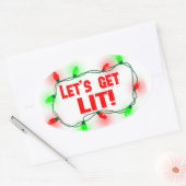 Sticker Ovale on lit (Enveloppe)