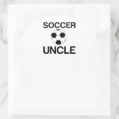 STICKER OVALE ONCLE DE SOCCER (Sac)
