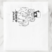 Sticker Ovale Oncle Sam (Sac)