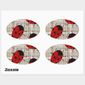 STICKER OVALE ORDINATEURS PORTABLES (Feuille)