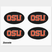 STICKER OVALE OSU (Feuille)