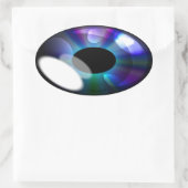 Sticker Ovale Ovales brillants oculaires (Sac)