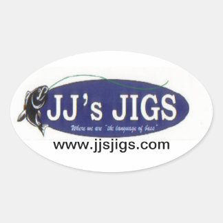 Sticker Ovale Pack 4 de JJ's Jigs