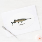 Sticker Ovale Paddle (Enveloppe)