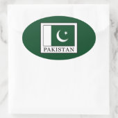 Sticker Ovale Pakistan (Sac)