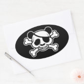 Sticker Ovale Pandas de Pandazance (Enveloppe)