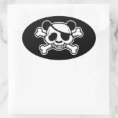 Sticker Ovale Pandas de Pandazance (Sac)