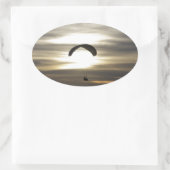 Sticker Ovale Parapente (Sac)
