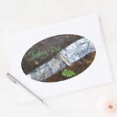 Sticker Ovale Parc d'état de la Turquie (Enveloppe)