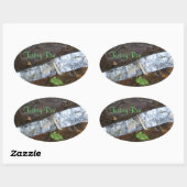 Sticker Ovale Parc d'état de la Turquie (Feuille)