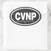 Sticker Ovale Parc national de la vallée de Cuyahoga (Sac)