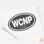 Sticker Ovale Parc national de Wind Cave (Enveloppe)