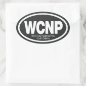 Sticker Ovale Parc national de Wind Cave (Sac)