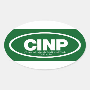 Sticker Ovale Parc national des Îles Anglo-Normandes