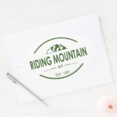 Sticker Ovale Parc national du Mont-Riding (Enveloppe)