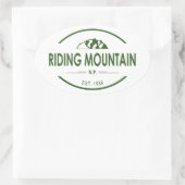 Sticker Ovale Parc national du Mont-Riding (Sac)