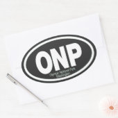 Sticker Ovale Parc national olympique (Enveloppe)