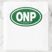 Sticker Ovale Parc national olympique (Sac)