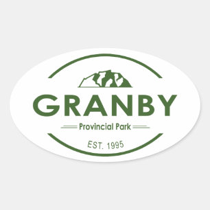Sticker Ovale Parc provincial Granby