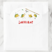 Sticker Ovale Parti Taco (Sac)