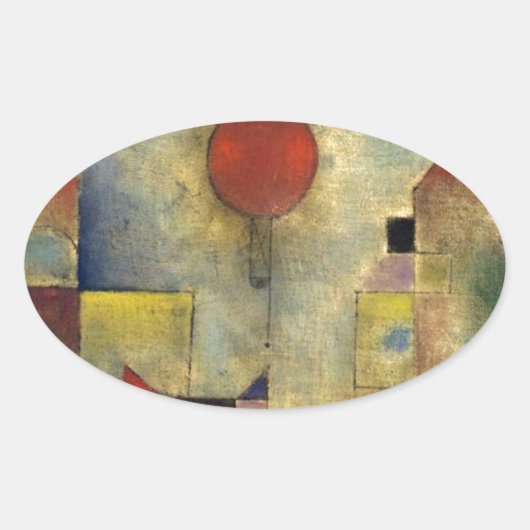 Sticker Ovale Paul Klee (Devant)