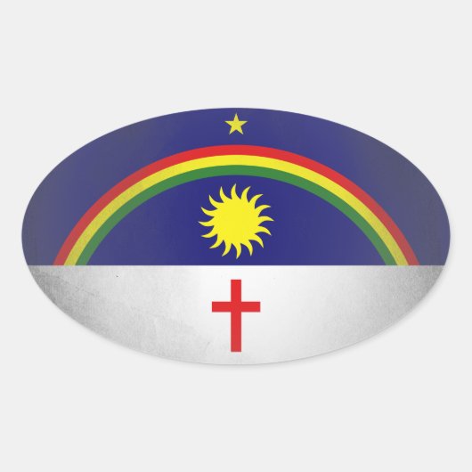 Sticker Ovale Pernambuco (Devant)
