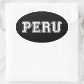 Sticker Ovale Pérou (Sac)