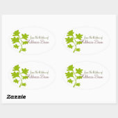 Sticker Ovale Persil (Feuille)