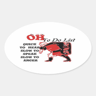 Sticker Ovale Personnaliser