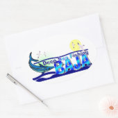 Sticker Ovale Personnaliser (Enveloppe)