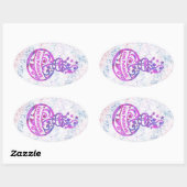 Sticker Ovale Personnaliser votre bouteille de potion Oval Stick (Feuille)
