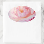 Sticker Ovale Pétale rose (Sac)