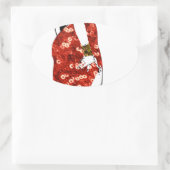 Sticker Ovale pin up (Sac)