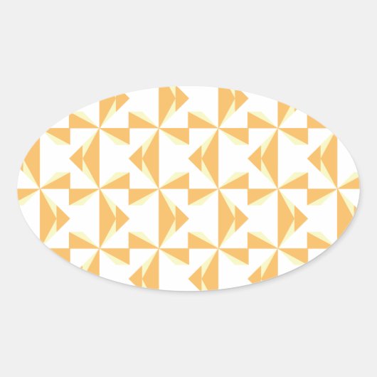 Sticker Ovale Pinwheels (Devant)