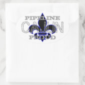 Sticker Ovale Pipeline Cajun (Sac)
