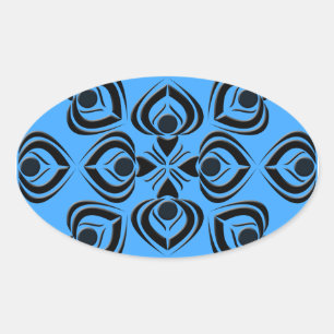 Sticker Ovale Pique