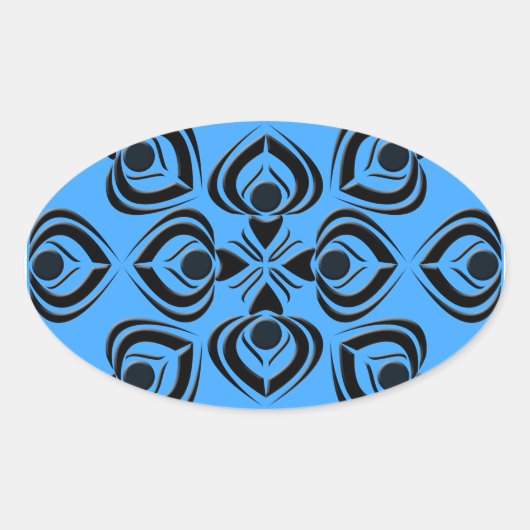 Sticker Ovale Pique (Devant)