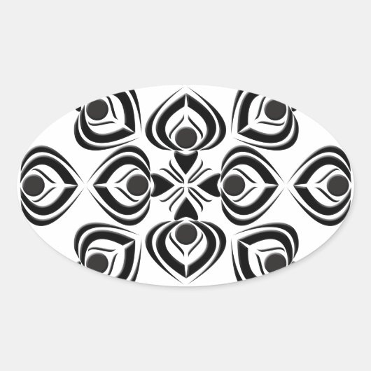 Sticker Ovale Pique (Devant)