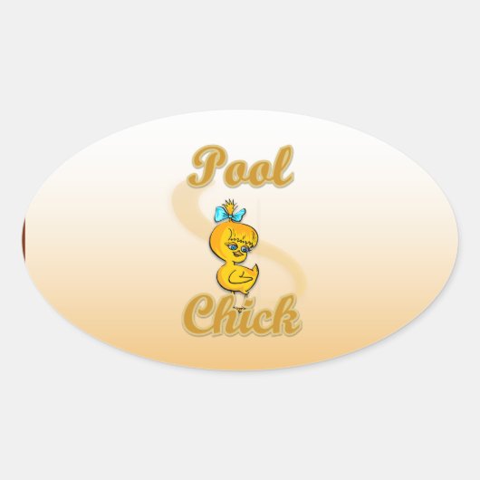Sticker Ovale Piscine (Devant)