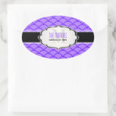 Sticker Ovale PixDezines balance des trellis/do-it-yourself coul (Sac)