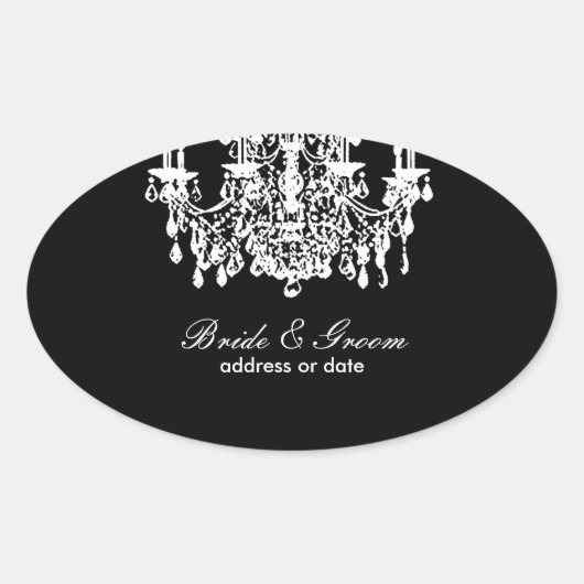 Sticker Ovale PixDezines do-it-yourself couleur arrière - plan,  (Devant)