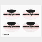 Sticker Ovale PIxDezines do-it-yourself couleurs, Dots et al. (Feuille)